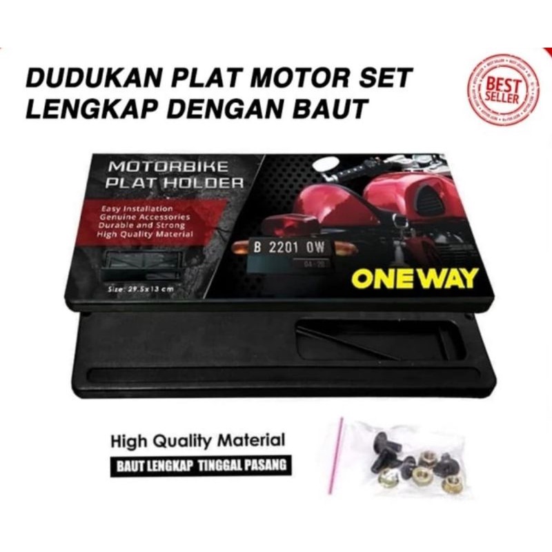 Jual Cover Plat Nomor Motor Tempat Dudukan Plat Universal Untuk Motor