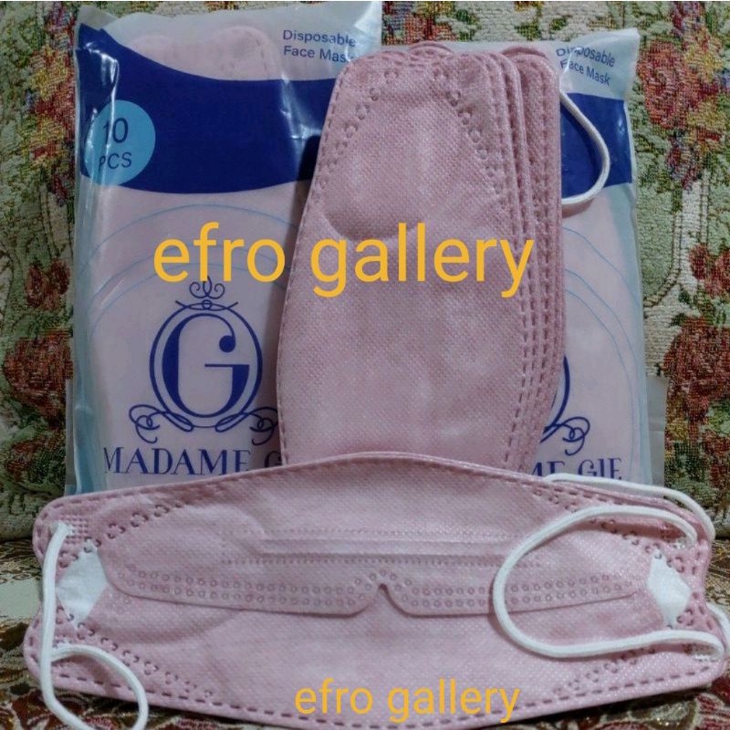 Jual Masker Madame Gie Kf Earloop Harga Ecer Lembar Nude Pink