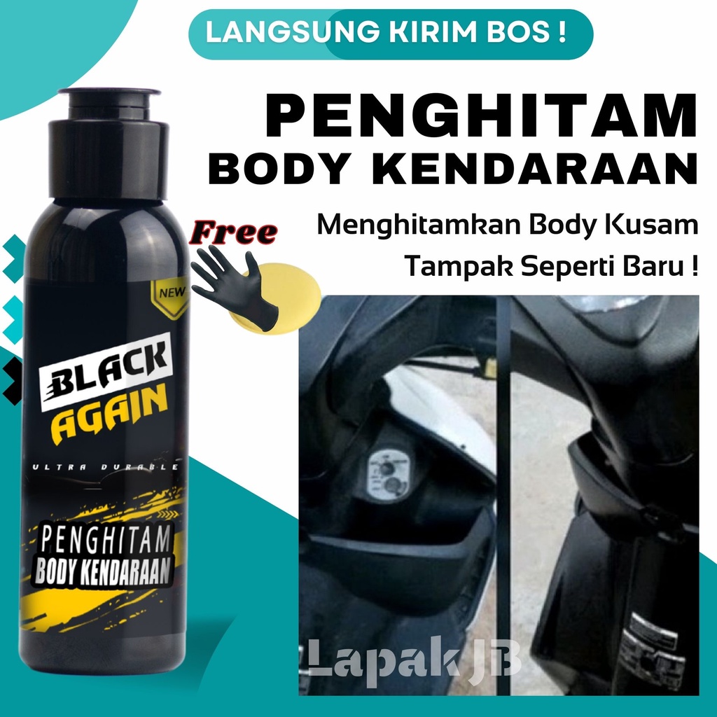 Jual Penghitam Body Kasar Motor Dan Mobil Permanent Satu Kali Pakai