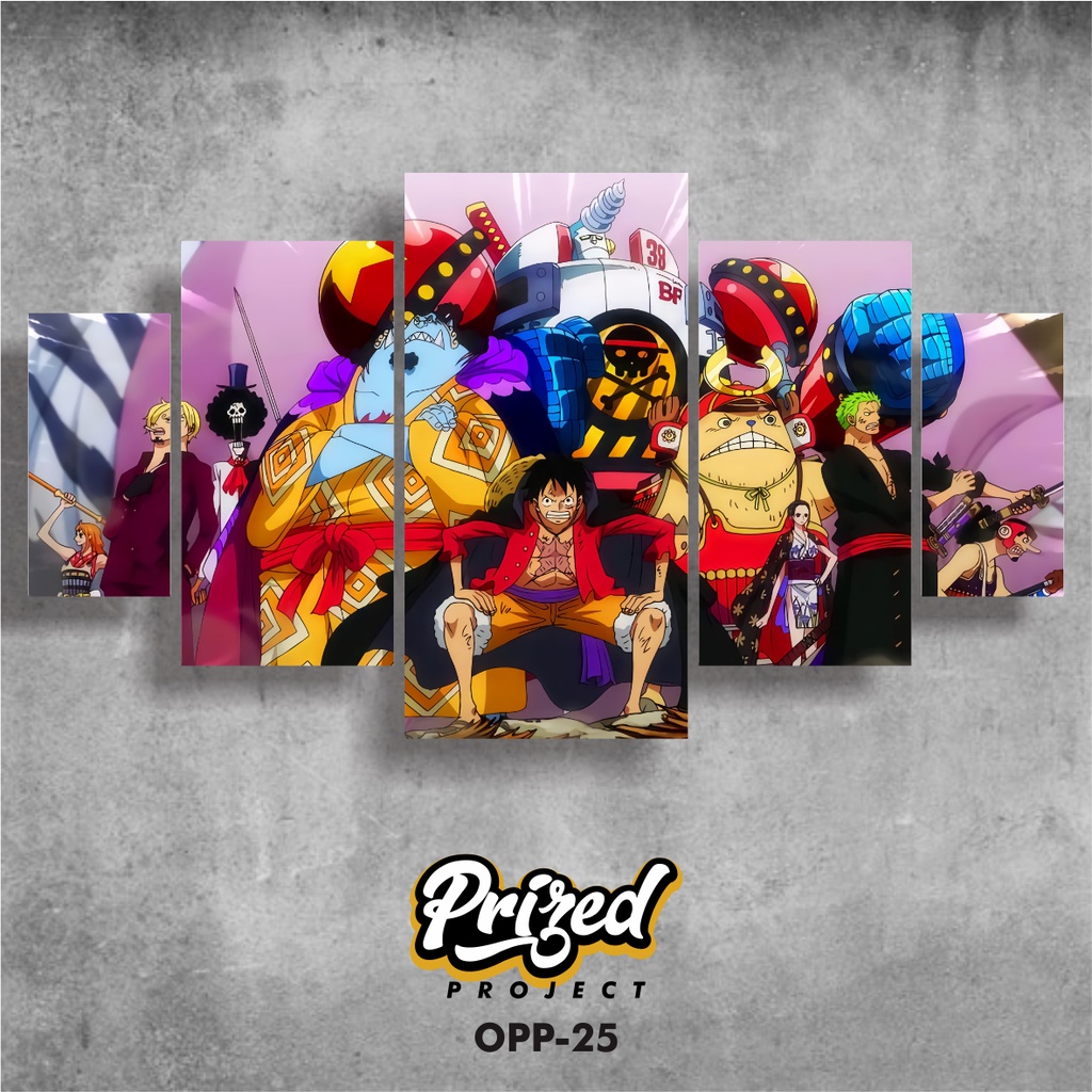 Jual Hiasan Dinding One Piece Luffy Portgas D Ace Pcs Poster Kayu Wall