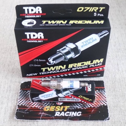 Jual Busi TDR Spark Plug Twin Iridium SOUL GT 125 FINO 125 071RT