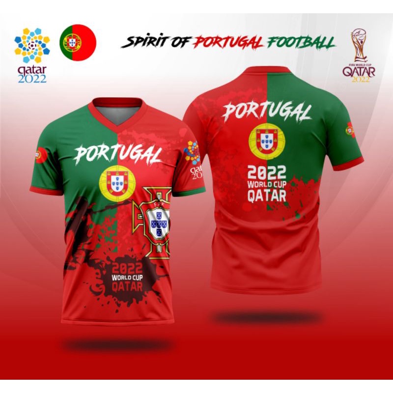 Jual JERSEY TIMNAS PORTUGAL PIALA DUNIA KAOS JERSEY PORTUGAL 2022 WORLD