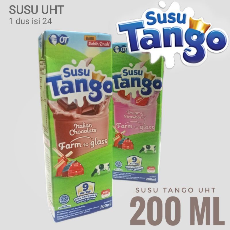 Jual Susu Tango Uht Ml All Varian Shopee Indonesia