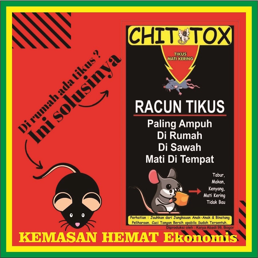 Jual Racun Tikus Racun Tikus Ampuh Pengusir Tikus Rumah Gr