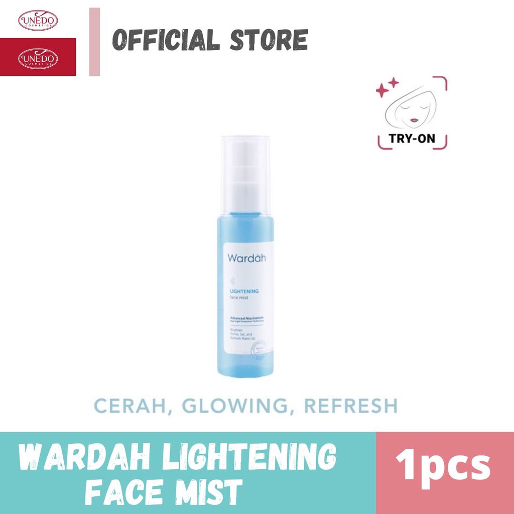 Jual Wardah Lightening Face Mist 60ml Shopee Indonesia