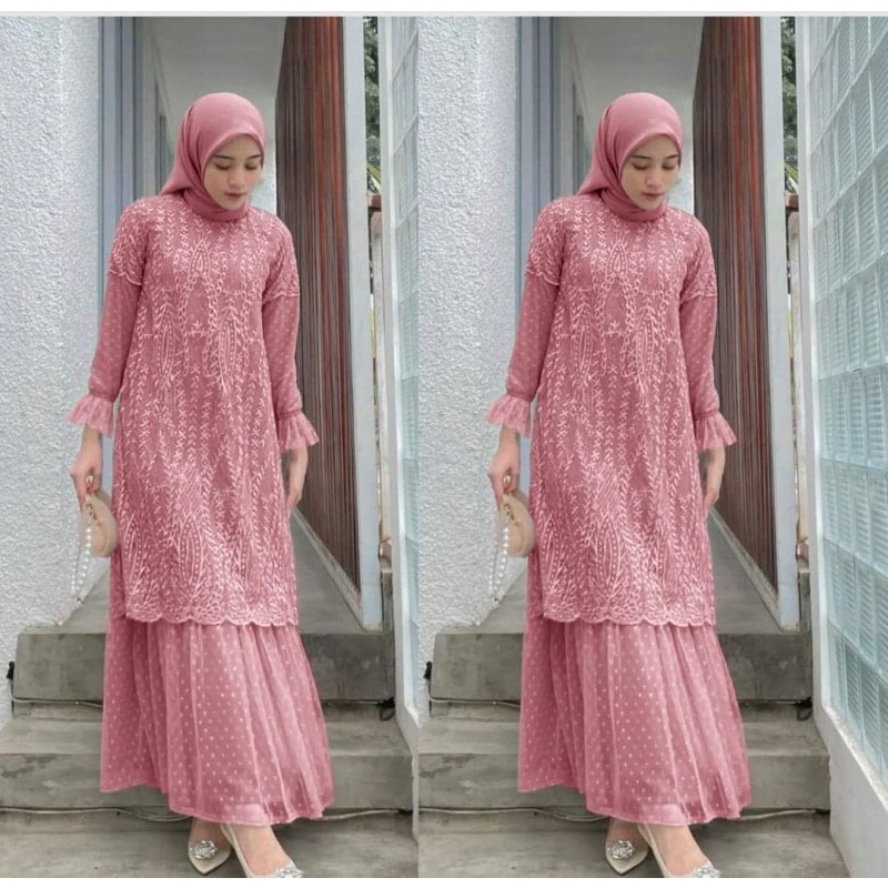 Jual DRESS TIARA DOTTY READY 4 Warna Allsize Fit To L LD 100cm PJ