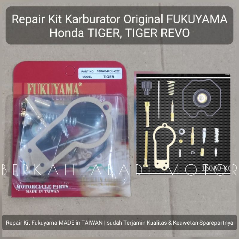 Jual Repair Kit Karburator Honda Tiger Original Fukuyama Made In