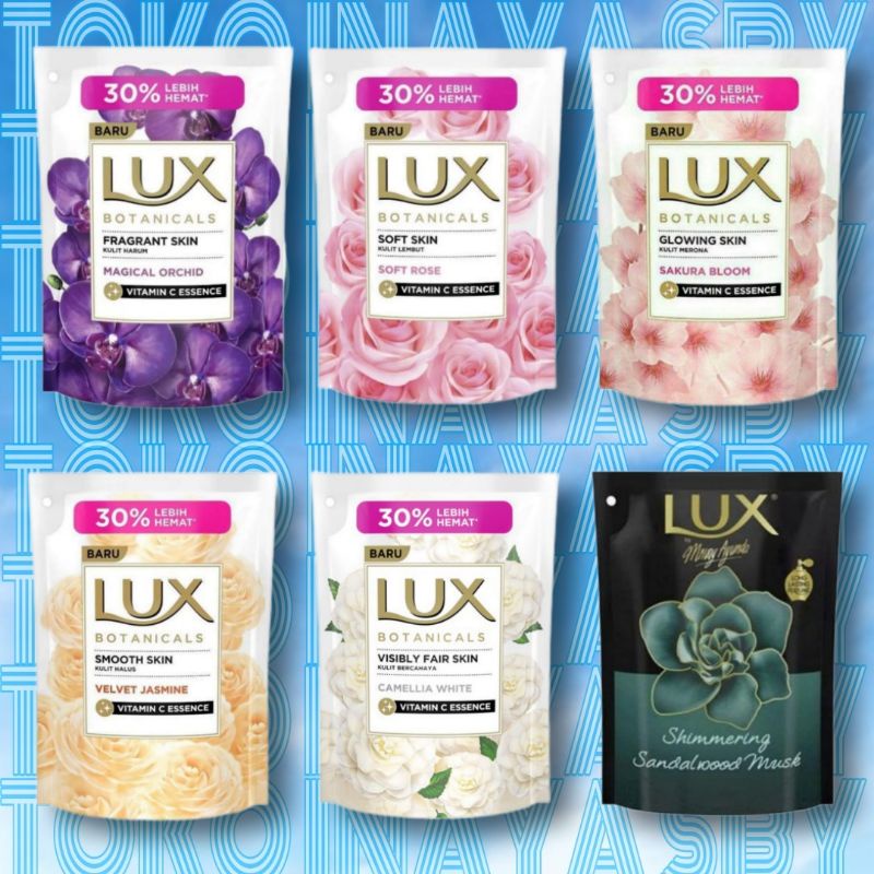 Jual LUX Body Wash Sabun Mandi Cair Pouch 400 ML Shopee Indonesia