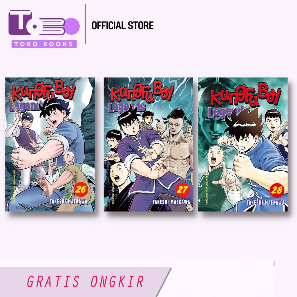 Jual Komik Seri Kungfu Boy Legends Takeshi Maekawa Shopee Indonesia