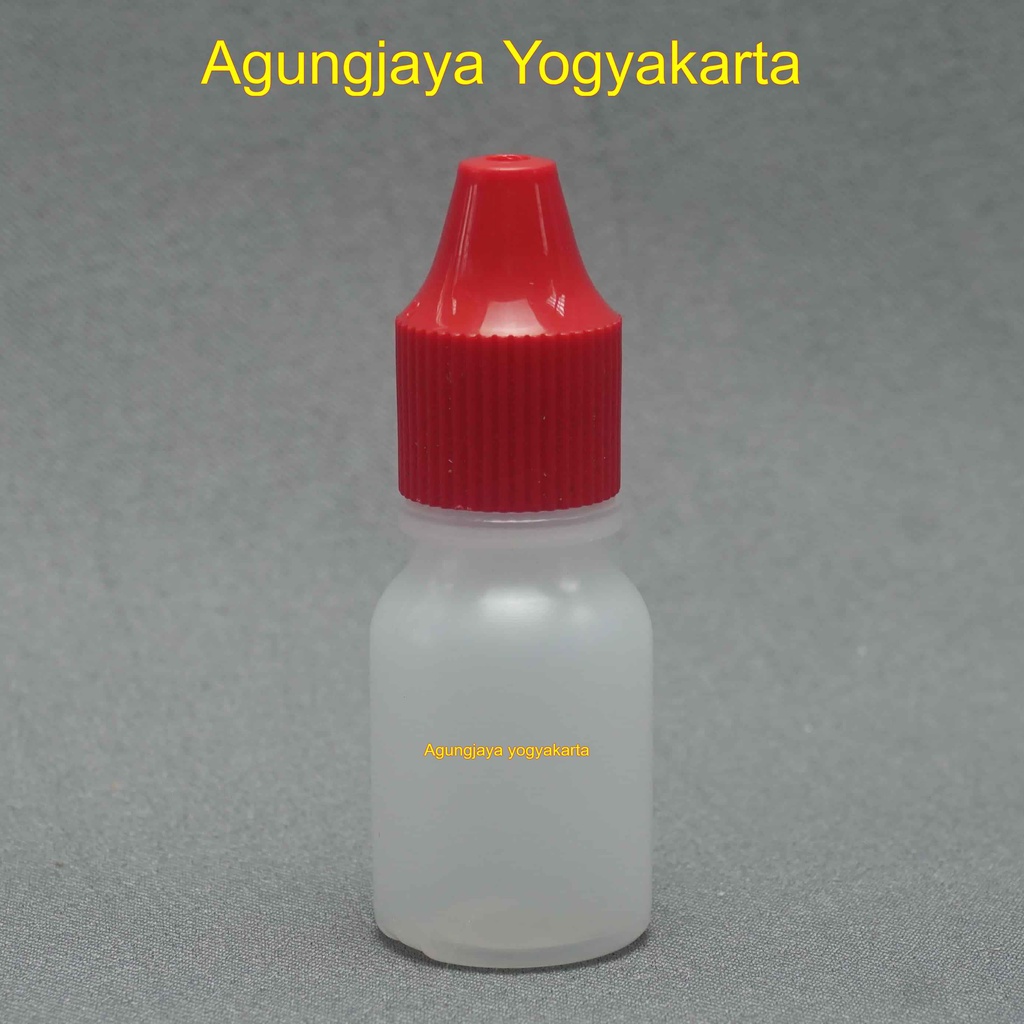 Jual Botol Tetes Mata 5 Ml Natural Tidak Segel Sumpel Putih Botol