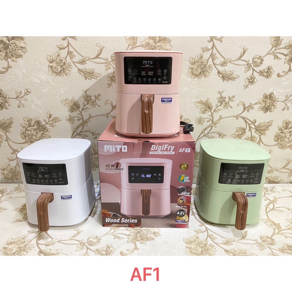 Jual Mito Air Fryer Af Wood Series Liter Shopee Indonesia