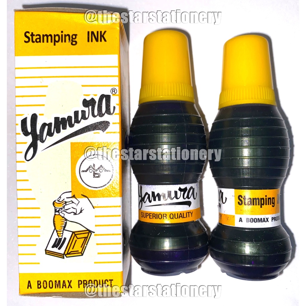 Jual Biji Yamura Stamp Pad Ink Cc Tinta Stempel Shopee Indonesia