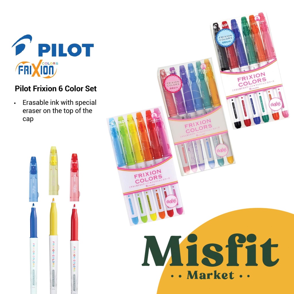 Jual Pilot Frixion Erasable Marker Pen Color Set Highlighter