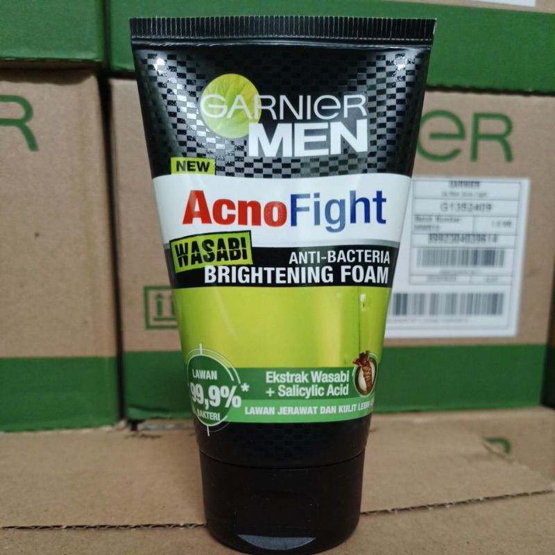 Jual Garnier Men Acno Fight Wasabi 100ml Exp 03 26 Shopee Indonesia