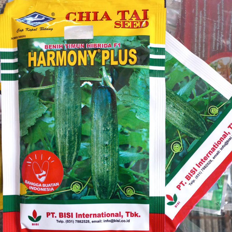 Jual Benih Timun Hibrida F Harmony Plus Isi Gram Dari Cap Kapal