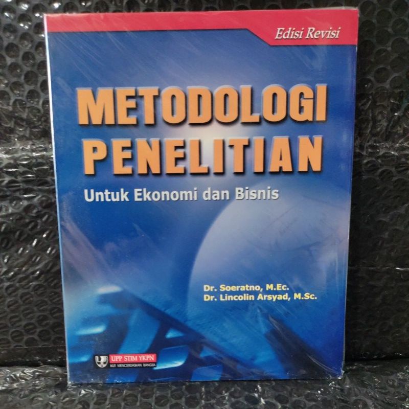 Jual Buku Metodologi Penelitian Untuk Ekonomi Dan Bisnis Dr