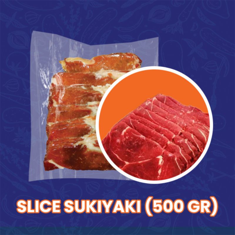 Jual Daging Slice Slice Sukiyaki Beef Slice Daging Beku Shopee