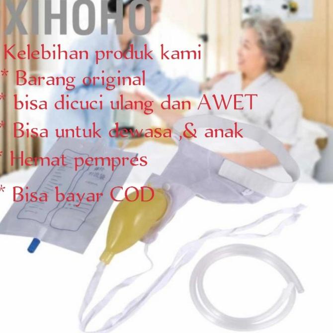 Jual Alat Bantu Kencing Kateter Luar Original Urinal Pee Holder