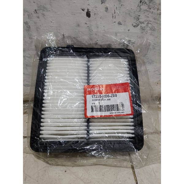 Jual Air Filter Saringan Udara Mesin Honda Brio Original 17220 RB6 Z00