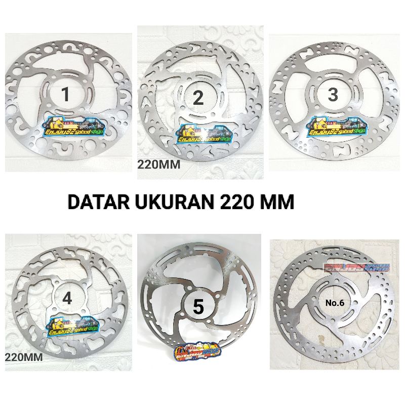 Jual Disc Piringan Cakram Depan Coak Tebal Motif By Sunstar Datar