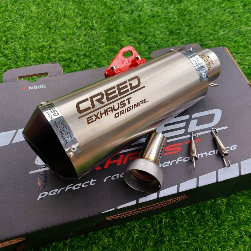 Jual 100 ORIGINAL Creed Exhaust Muffler Silencer Knalpot Racing 51mm