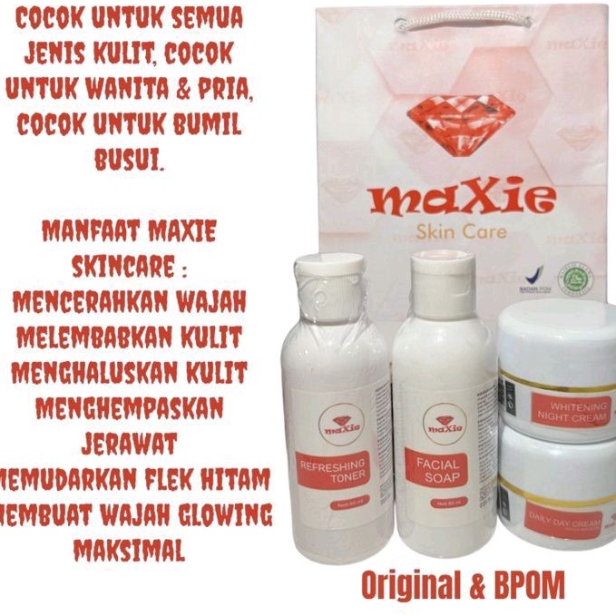 Jual Maxie Glow ORIGINAL KEMASAN BARU Shopee Indonesia