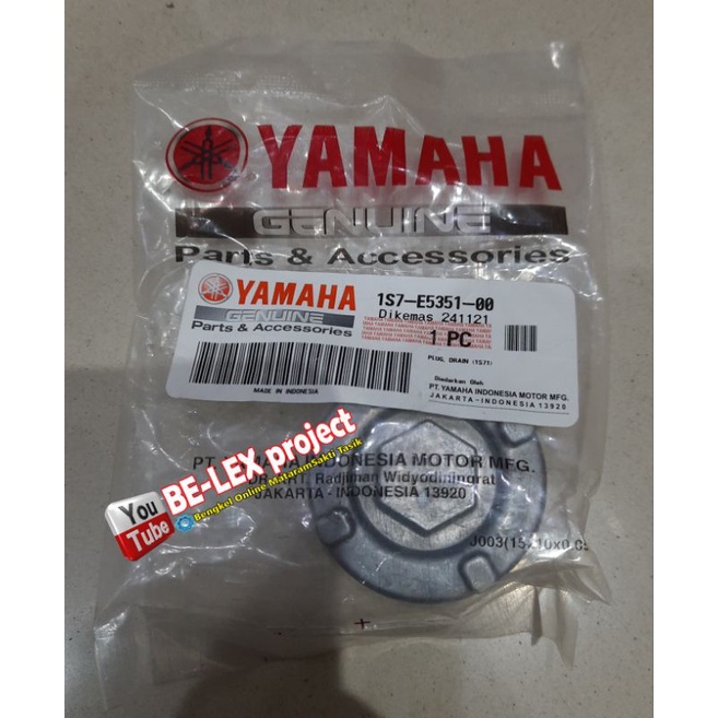 Jual Baut Tutup Pembuangan Oli Original Yamaha Vixion Jupiter Mx R