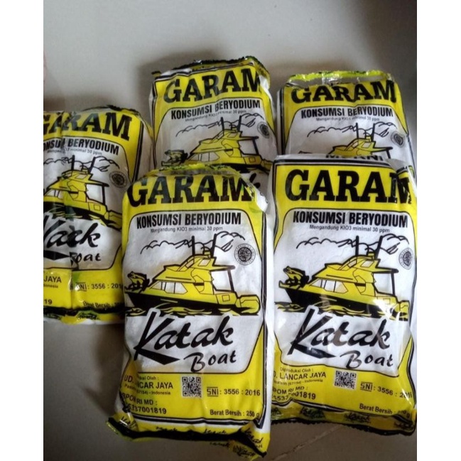 Jual Garam Dapur Cap Katak Boat Gr Shopee Indonesia