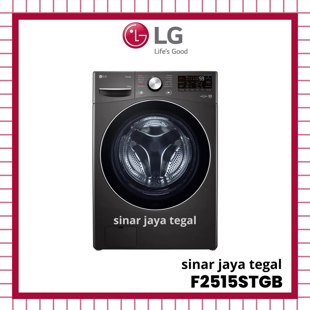 Jual Mesin Cuci Lg F Stgb Front Loading Kg Shopee Indonesia