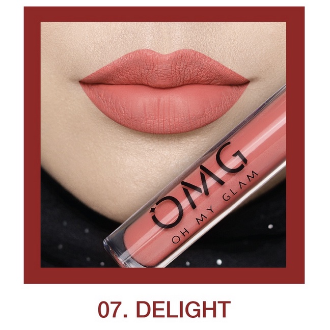 Jual Omg Oh My Glam Matte Kiss Lip Cream Lip Cream Socialite Edition