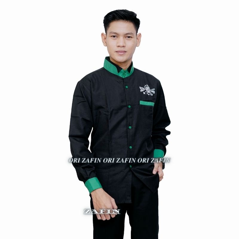 Jual Kemeja Koko Nu Doble Kerah Kerah Dobel Baju Koko Nu Bordir