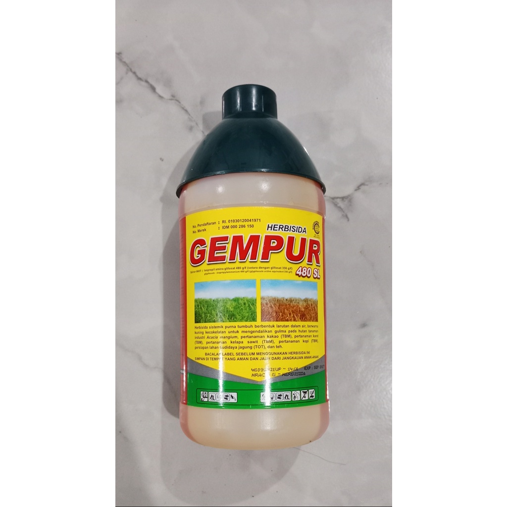 Jual Herbisida Sistemik Gempur Sl Kemasan Liter Shopee Indonesia