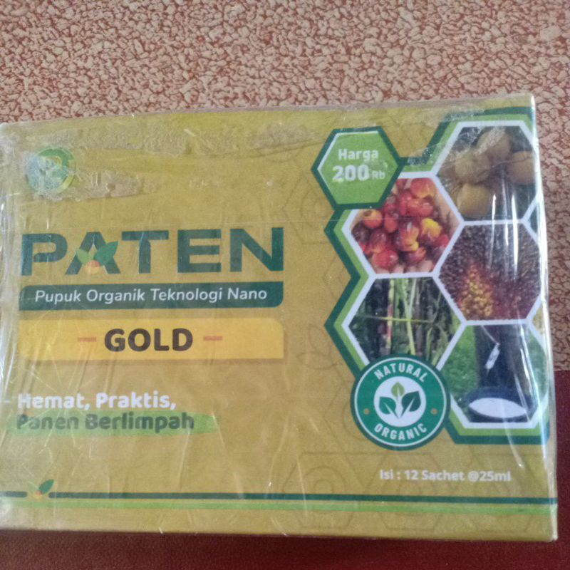 Jual Pupuk Organik PATEN Gold Shopee Indonesia