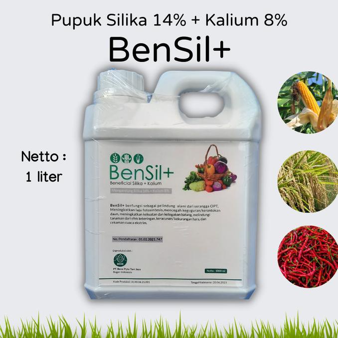 Jual Pupuk Silika Kalium Bensil Untuk Padi Jagung Cabai Liter