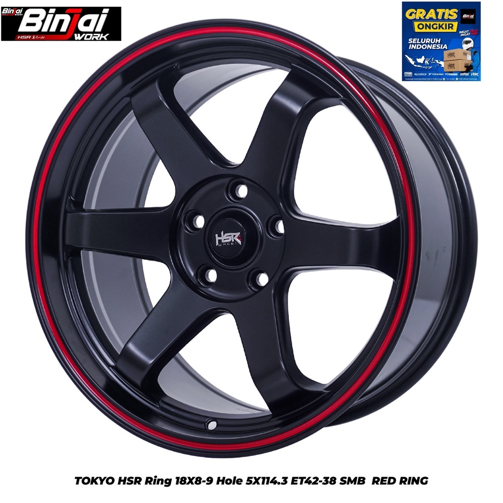 Jual Velg Racing Model Palang Hsr Tokyo Ring Untuk Mobil Xpander Crv