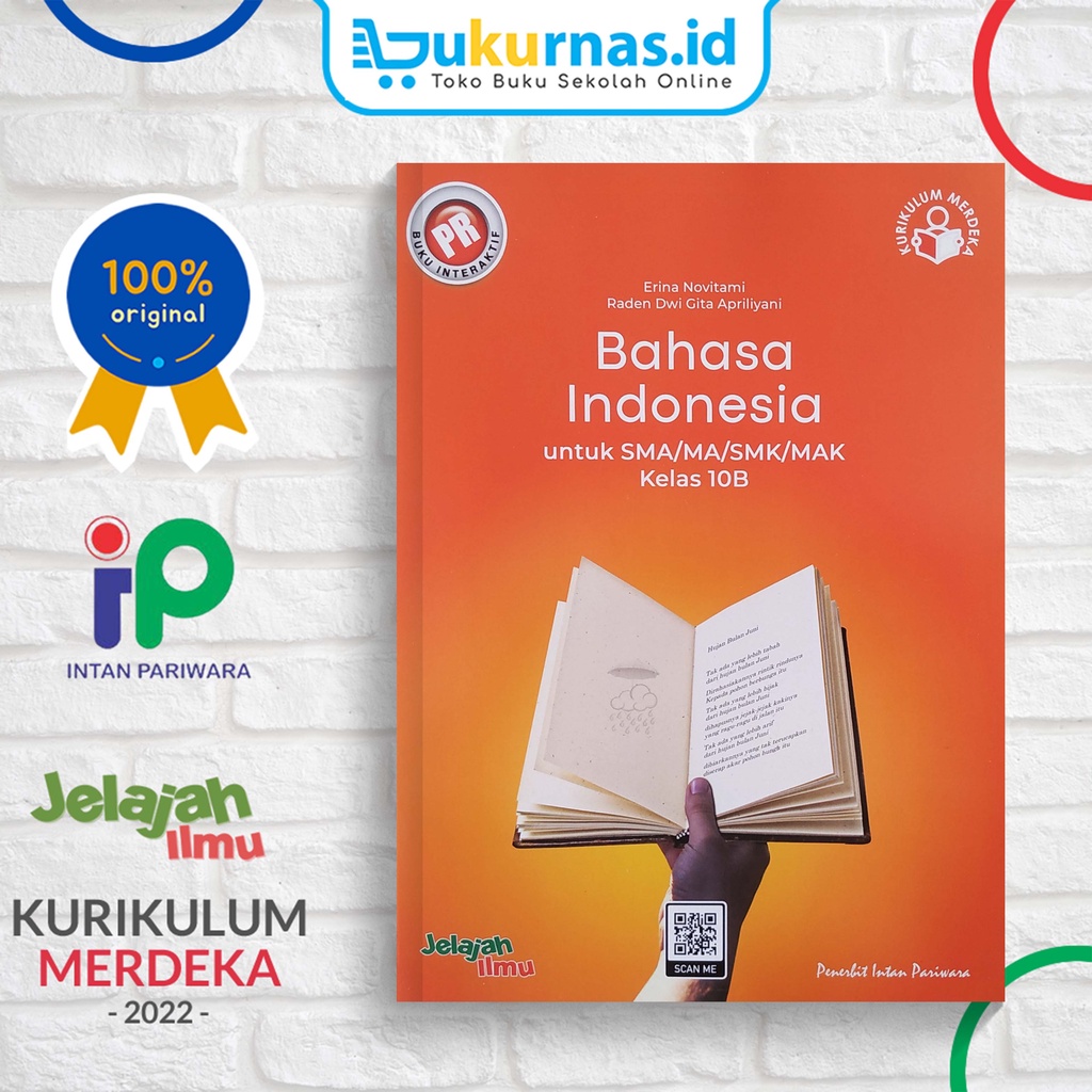 Jual Buku Pr Interaktif Bahasa Indonesia Sma Kelas Semester