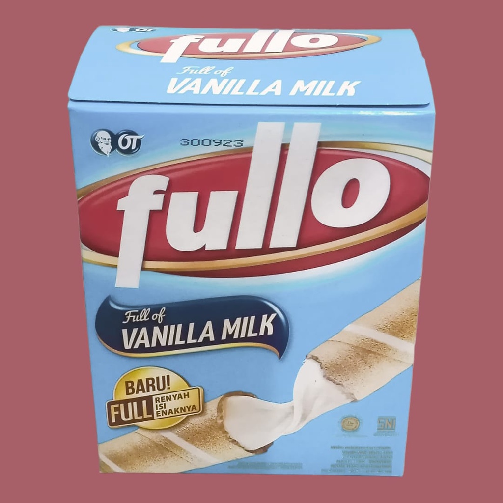 Jual FULLO Vanilla Wafer Roll 5gr 24 Stick Box Shopee Indonesia