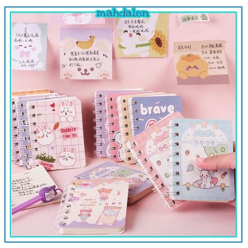 Jual Notebook Ring Motif Buku Catatan Ring Buku Tulis Ring Shopee