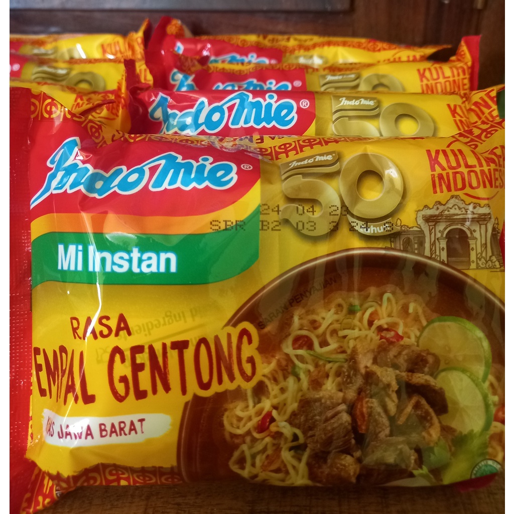 Jual Indomie Rasa Empal Gentong Khas Cirebon Bungkus Shopee Indonesia