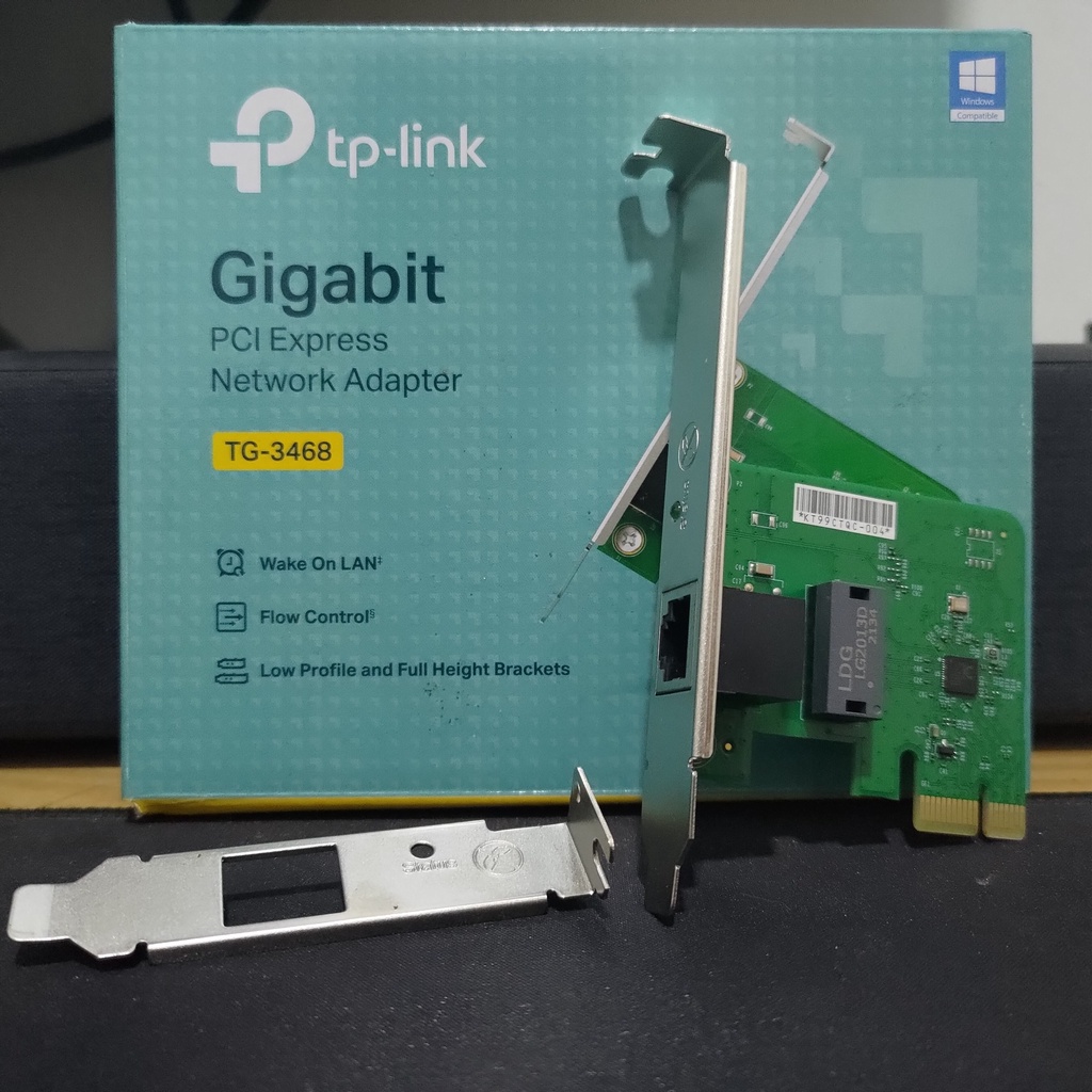 Jual Tp Link Lan Card Tg Gigabit Pci Express Network Adapter