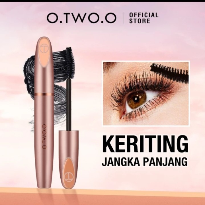 Jual O TWO O 9131 3D Silk Fiber Eyelash Black Mascara Waterproof Long