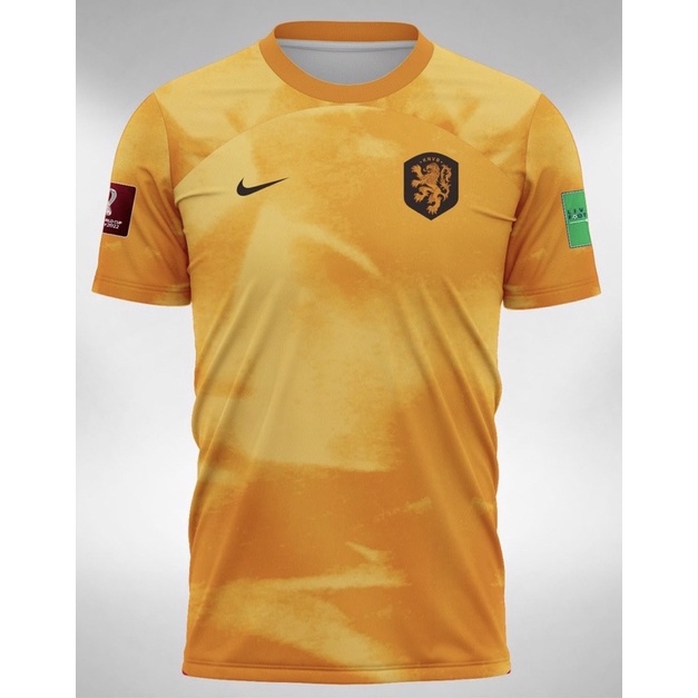 Jual Jersey Belanda Home Away 2022 Piala Dunia Full Patch KAOS BOLA