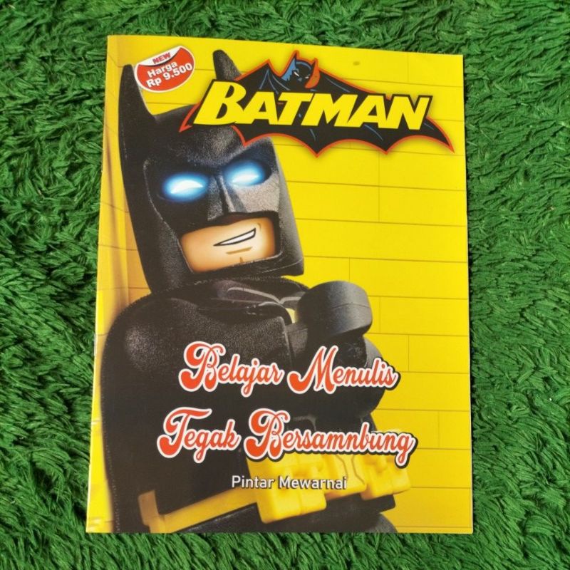 Jual Original Buku Batman Belajar Menulis Tegak Bersambung Pintar