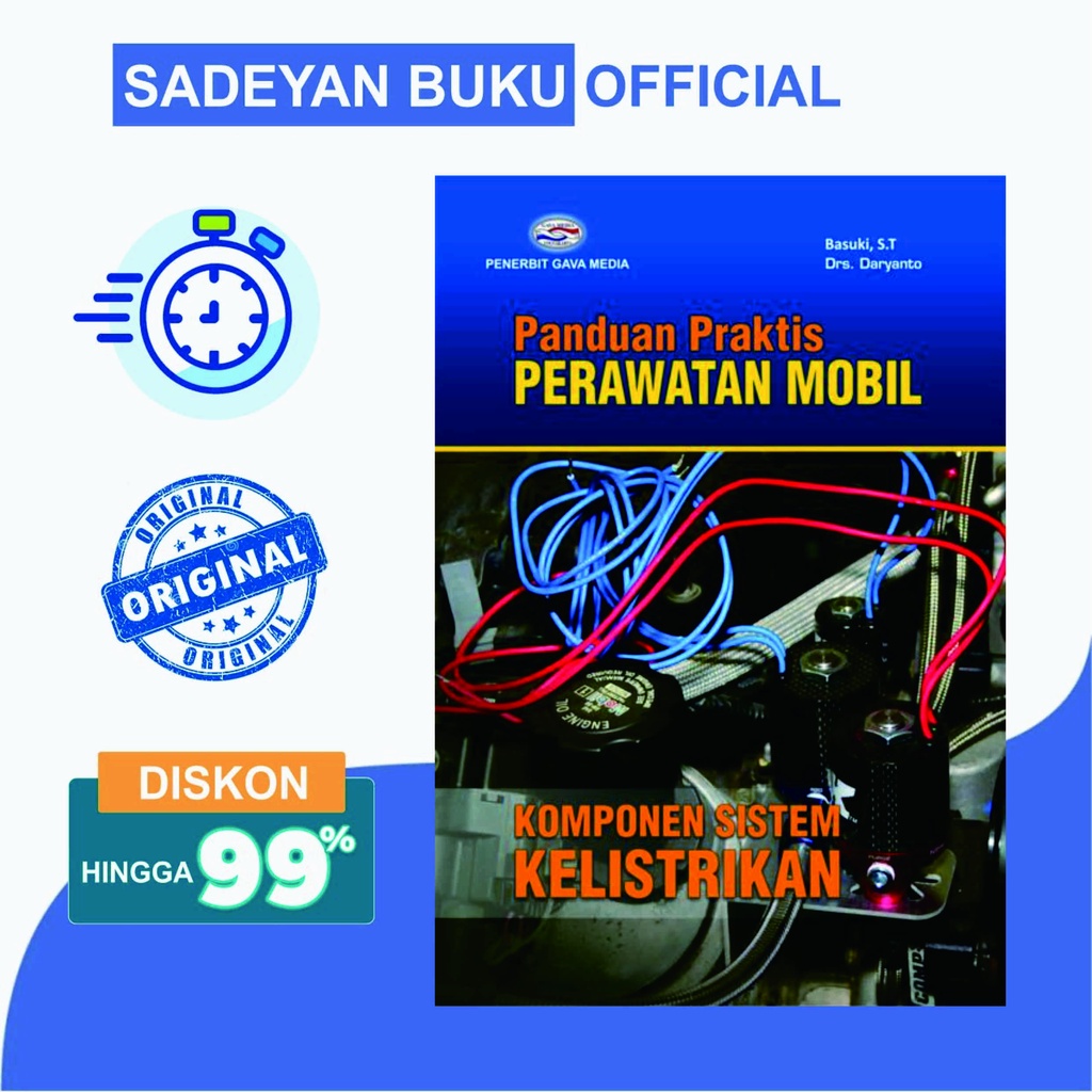 Jual Panduan Praktis Perawatan Mobil Komponen Sistem Kelistrikan Basuki