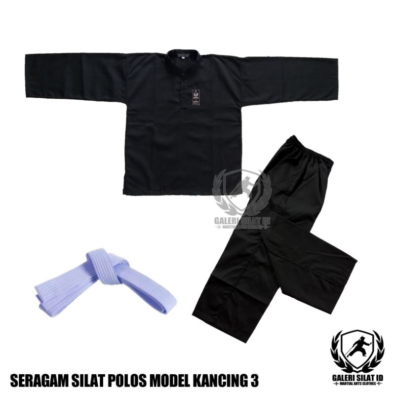 Jual Seragam Pencak Silat Polos Model Benik Sakral Polos Lengkap