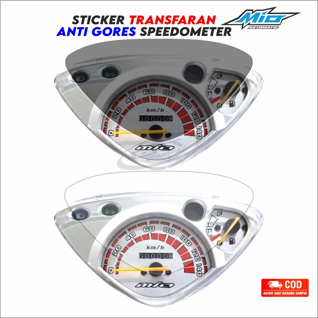 Jual Stiker Anti Gores Speedometer MIO Old Lama Sporty Garnish