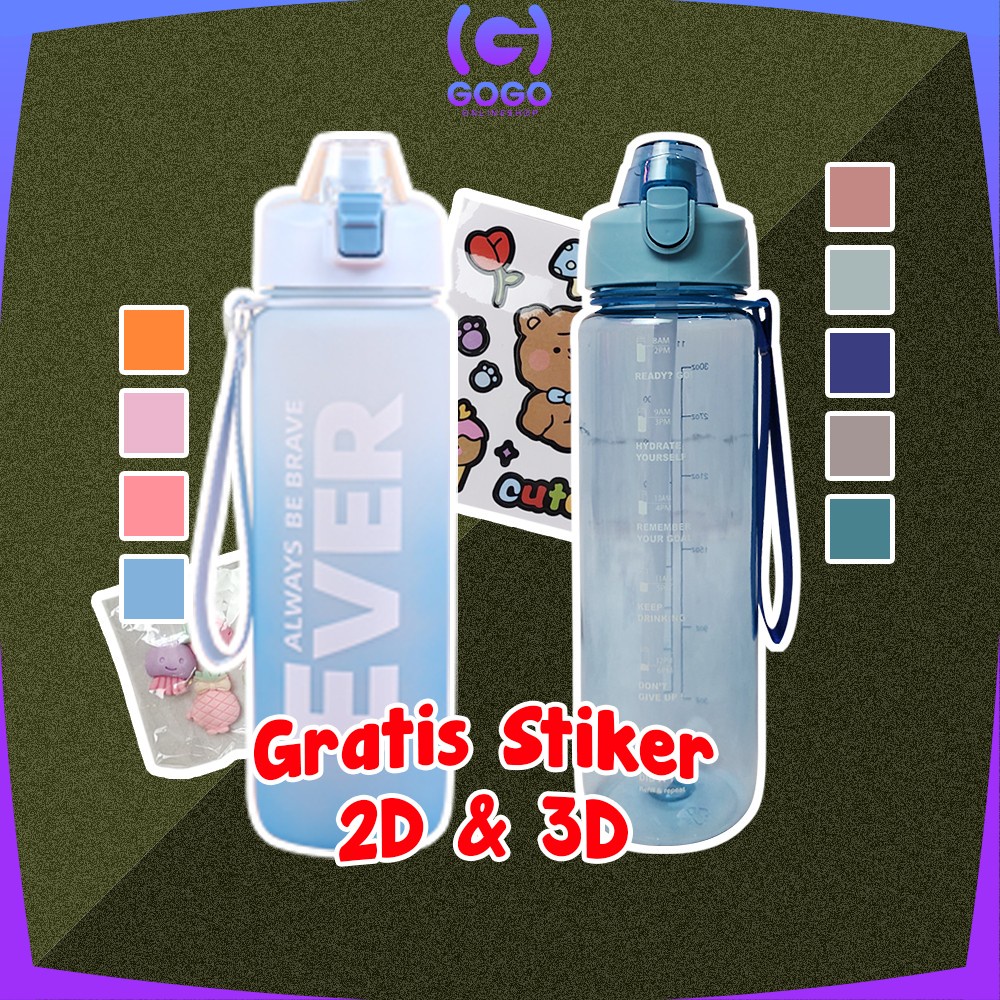 Jual Gogo C C Bottle Botol Minum Tumblr Air Liter Botol