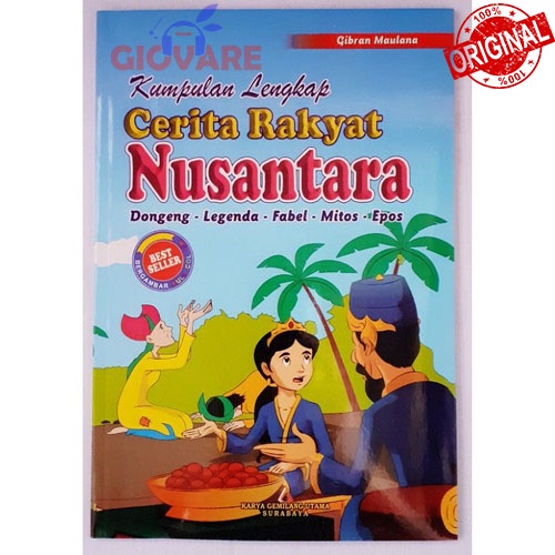 Jual Buku Cerita Rakyat Nusantara Dongeng Legenda Fabel Mitos Epos