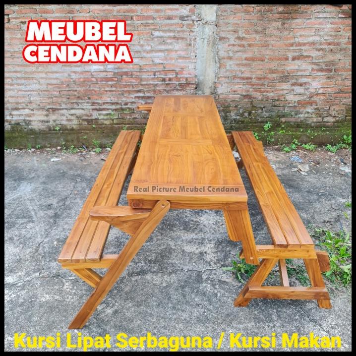 Jual Kursi Meja Taman Kayu Jati Kursi Lipat Kursi Cafe Outdoor