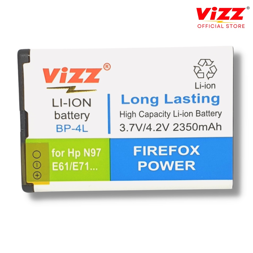 Jual VIZZ Baterai Nokia BP 4L Batre BP4L N97 E61 E71 E63 E90